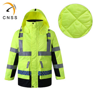 cnss宝威baowei（中国）棉衣 交通冬季安全加厚棉服两件套