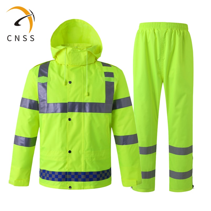 cnss交通宝威baowei（中国）棉衣加厚荧光黄宝威baowei（中国）条服装